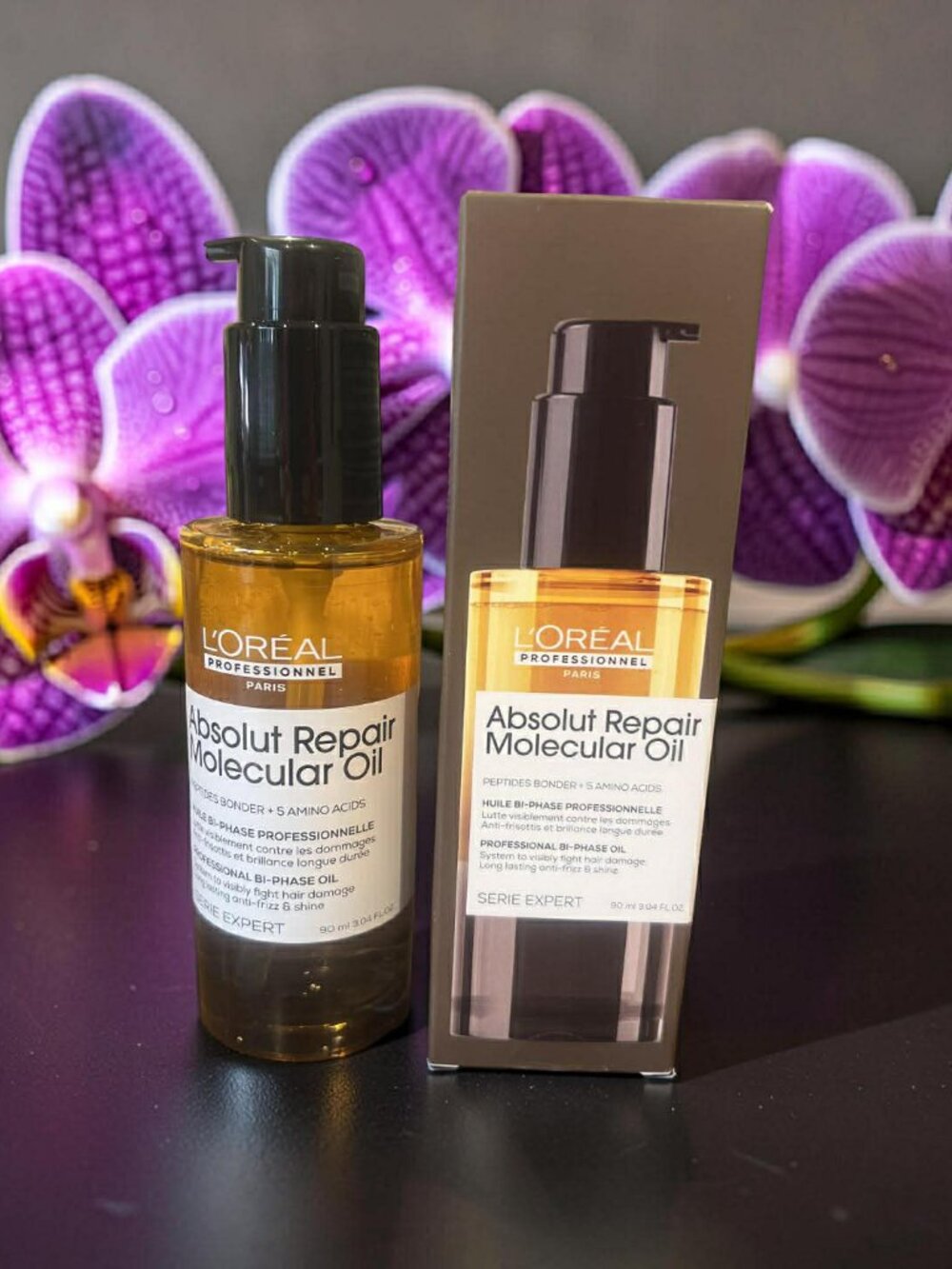 L'Oreal Absolut Repair Molecular Shampoo, Mask, Leave In Mask, Serum & Oil - Picture 4 of 6